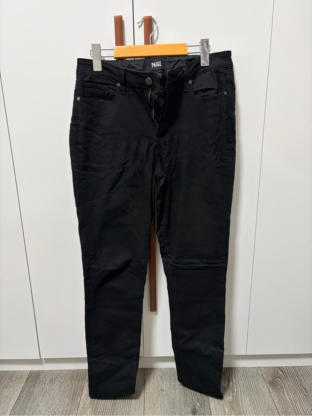 PAIGE women's Black Skinny Jeans - Classic Slim Fit